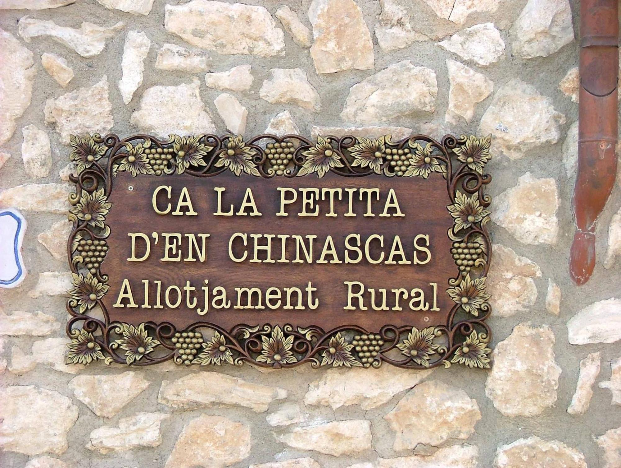 Ca La Petita Den Chinascas Pension Vespellá Buitenkant foto